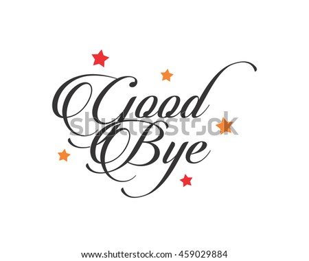 Good-bye Stock Vectors & Vector Clip Art | Shutterstock