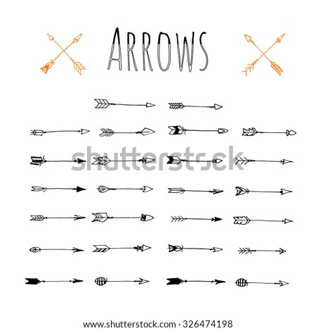Stock Images similar to ID 177394385 - hipster arrows