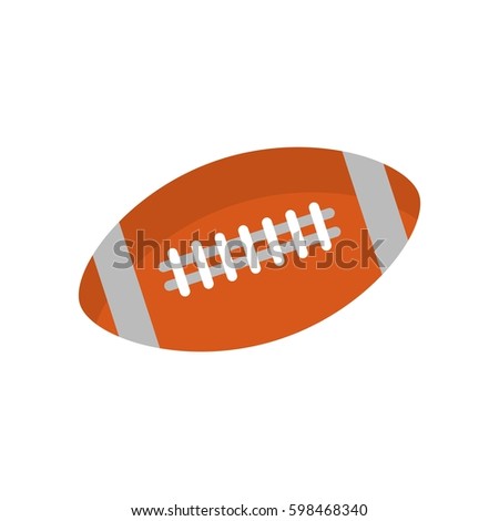 Drawing Rugby Ball Stock Vector 77474152 - Shutterstock