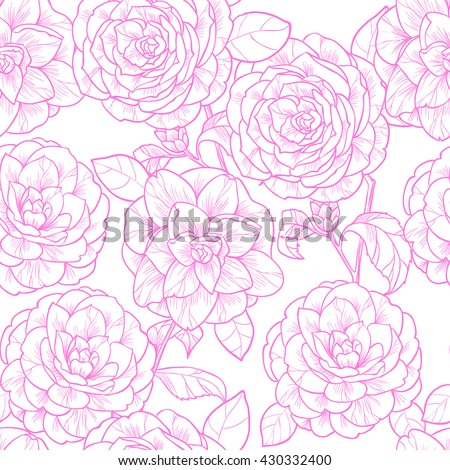 Camellia Stock Illustrations, Images & Vectors | Shutterstock
