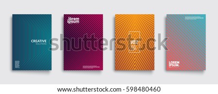 Minimal covers design. Geometric halftone gradients. Eps10 vector. Minimal covers design. Geometric halftone gradients. Eps10 vector.