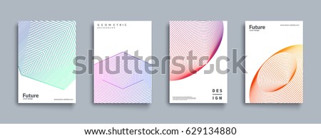 Minimal covers set. Future geometric design. Abstract 3d meshes. Eps10 vector. Minimal covers set. Future geometric design. Abstract 3d meshes. Eps10 vector.