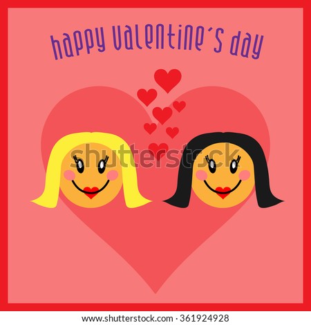 Clipart Lesbian Valentines Day 106