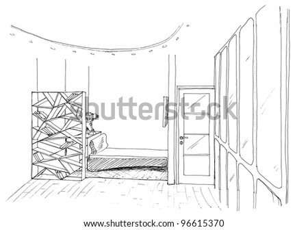 Kids Bedroom Drawing draw 4 bedroom house picture 10 room house ~ home plan and house Kids Bedroom Drawing draw 4 bedroom house picture 10 room house ~ home plan and house