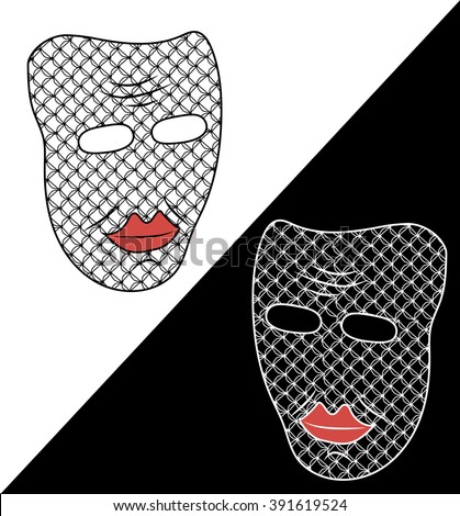 Half-mask Stock Photos, Images, & Pictures | Shutterstock