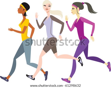 jogging in place