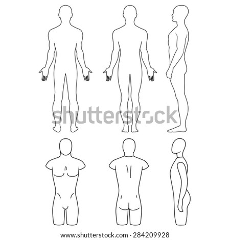 Body Outline Stock Photos, Images, & Pictures | Shutterstock