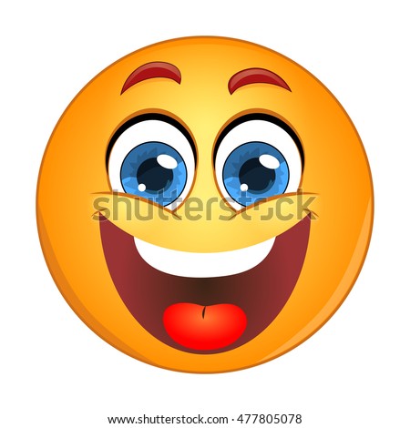 Cartoon Smiley Love Face Giving Thumb Stock Vector 318241379 - Shutterstock