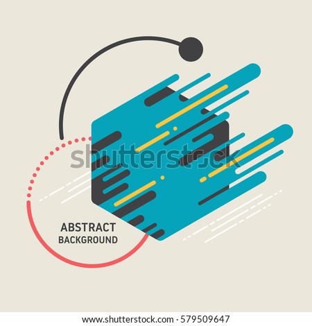 Abstract modern retro background, geometric futuristic shapes, can be used for wallpaper, template, poster, backdrop, book cover, brochure, leaflet, flyer, vector illustration Abstract modern retro background, geometric futuristic shapes, can be used for wallpaper, template, poster, backdrop, book cover, brochure, leaflet, flyer, vector illustration
