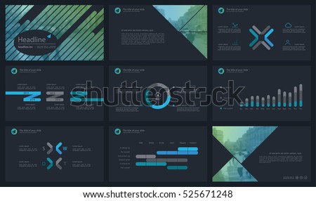 Elements of infographics for presentations templates. Leaflet, Annual report, book cover design. Brochure, layout, Flyer layout template design. Vector Illustration. Elements of infographics for presentations templates. Leaflet, Annual report, book cover design. Brochure, layout, Flyer layout template design. Vector Illustration.