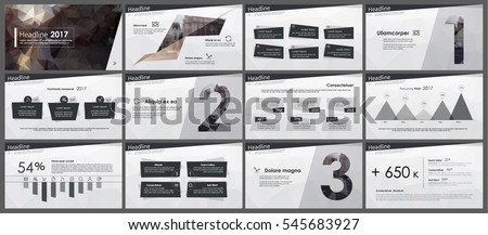 Elements of infographics in low poly style design on a white background. Presentation templates. Use in presentation, flyer and leaflet, corporate report, marketing, advertising, annual report, banner Elements of infographics in low poly style design on a white background. Presentation templates. Use in presentation, flyer and leaflet, corporate report, marketing, advertising, annual report, banner