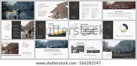 Yellow and grey elements for infographics on a white background. Presentation templates. Use in presentation, flyer and leaflet, corporate report, marketing, advertising, annual report, banner. Yellow and grey elements for infographics on a white background. Presentation templates. Use in presentation, flyer and leaflet, corporate report, marketing, advertising, annual report, banner.