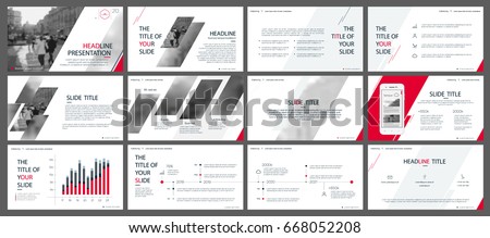 Red and gray elements for infographics on a white background. Presentation templates. Use in presentation, flyer and leaflet, corporate report, marketing, advertising, annual report, banner. Red and gray elements for infographics on a white background. Presentation templates. Use in presentation, flyer and leaflet, corporate report, marketing, advertising, annual report, banner.