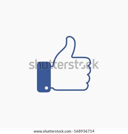 Thumb up symbol, finger up icon vector illustration. Thumb up symbol, finger up icon vector illustration.