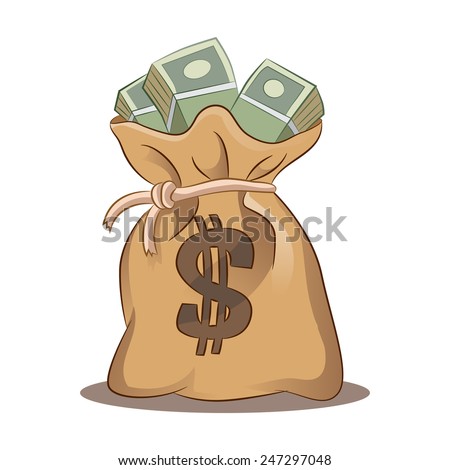 Cartoon Bag Of Money Stock Photos, Images, & Pictures | Shutterstock