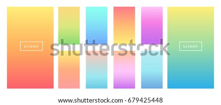Soft color background. Modern screen vector design for mobile app. Soft color gradients. Soft color background. Modern screen vector design for mobile app. Soft color gradients.