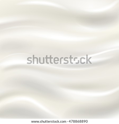 Realistic cow milk wave vector texture background. Cream liquid and flowing dairy drink illustration Realistic cow milk wave vector texture background. Cream liquid and flowing dairy drink illustration