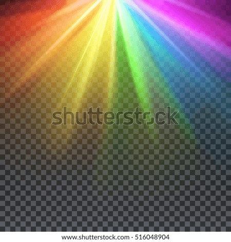 Rainbow glare spectrum with gay pride colors vector illustration Rainbow glare spectrum with gay pride colors vector illustration