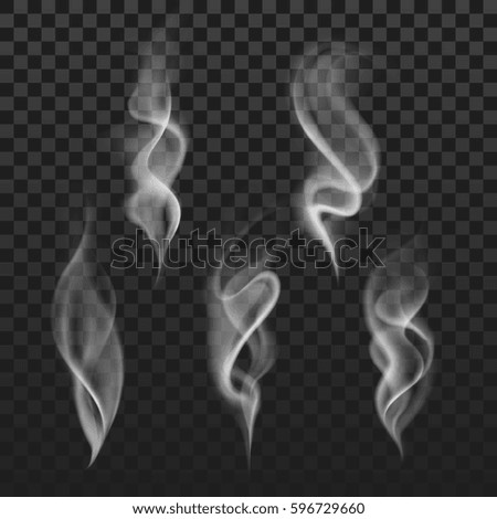Abstract transparent smoke hot white steam isolated on checkered background Abstract transparent smoke hot white steam isolated on checkered background