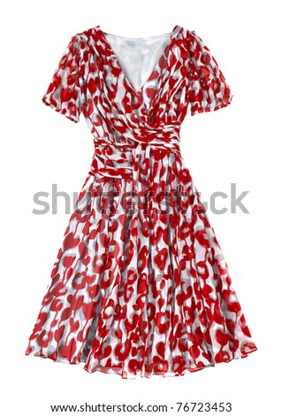 Dress isolated Stock Photos, Illustrations, and Vector Art