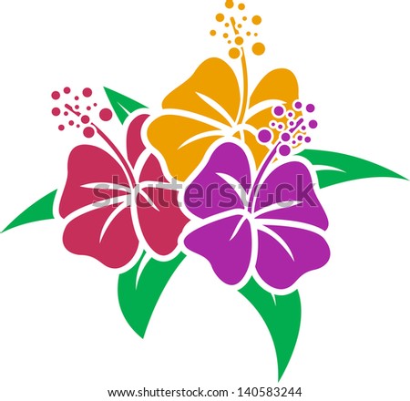 Hibiscus clip art Stock Photos, Images, & Pictures | Shutterstock