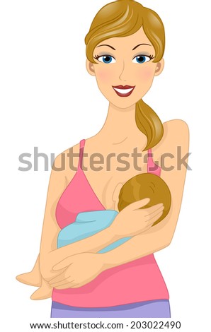 Mom Breastfeeding Stock Photos, Images, & Pictures | Shutterstock