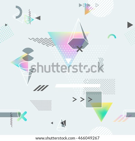 Abstract seamless geometric background Abstract seamless geometric background