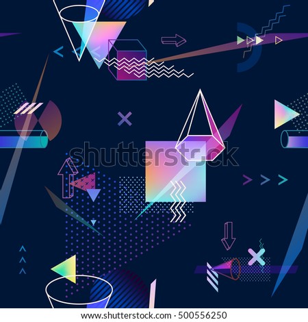 Abstract seamless geometric background Abstract seamless geometric background