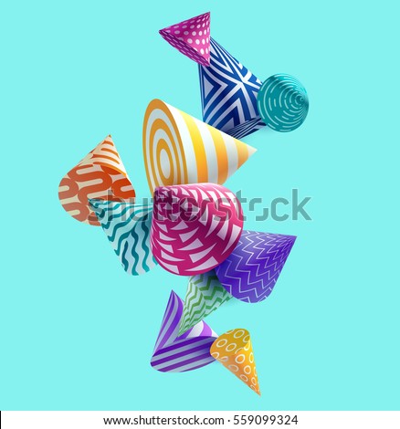 Abstract colorful background with geometric elements Abstract colorful background with geometric elements