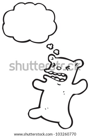 Cartoon Angry Teddy Bear Stock Illustration 103260770 - Shutterstock