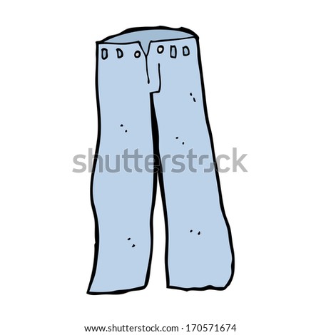 Quirky Drawing Pants Stock Vector 51004828 - Shutterstock