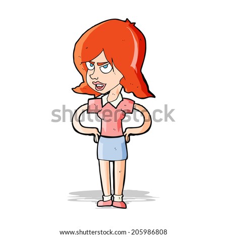 Hands On Hips Angry Stock Photos, Images, & Pictures 