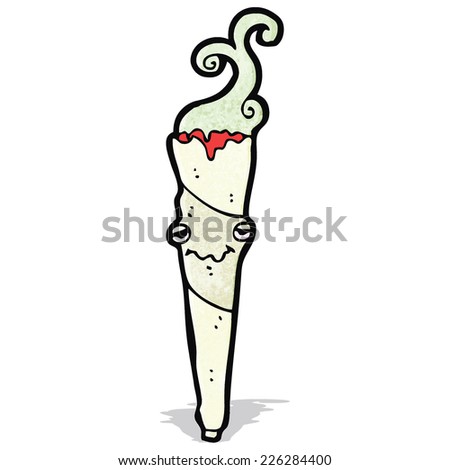 Marijuana Joint Cartoon Stock Vector 72852694 - Shutterstock