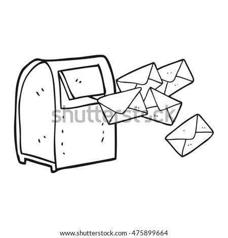 Mailbox Cartoon Stock Illustration 96854884 - Shutterstock