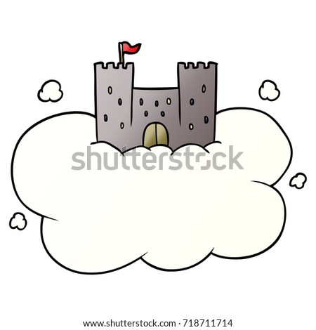 Cartoon Castle Tower Stock Illustration 97671749 - Shutterstock