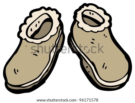 Stock Images similar to ID 50972764 - quirky drawing of slippers