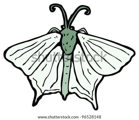 Cartoon Moth Stock Illustration 96450326 - Shutterstock