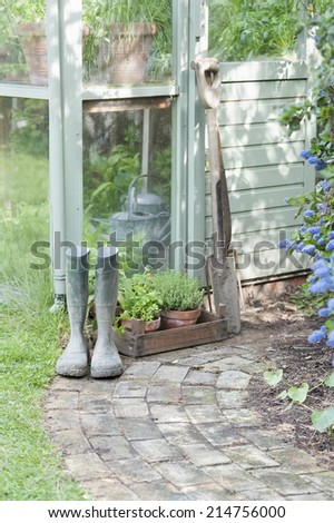 Garden Shed Stock Photos, Images, &amp; Pictures  Shutterstock