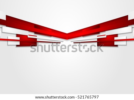 Abstract red and white motion technology design. Vector corporate background Abstract red and white motion technology design. Vector corporate background
