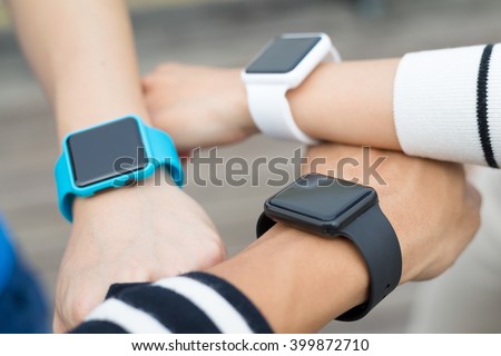 wearing a smartwatch and a regular watch