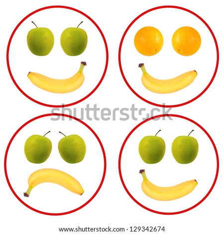 fun photo white healthy set over faces Fruit isolated food stock face cheese smiley knife fun photo white healthy set over faces Fruit isolated food stock face cheese smiley knife