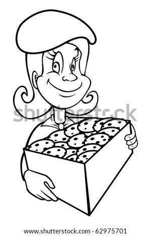 Girl Scout Cookie Coloring Pages
