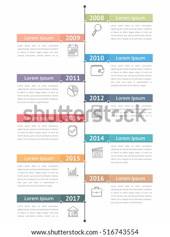 Vertical timeline infographics template, workflow or process diagram, flowchart, vector eps10 illustration Vertical timeline infographics template, workflow or process diagram, flowchart, vector eps10 illustration