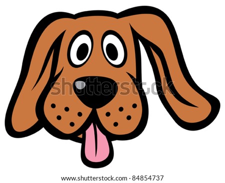 Dog Face Illustration Stock Photos, Illustrations, and Vector Art