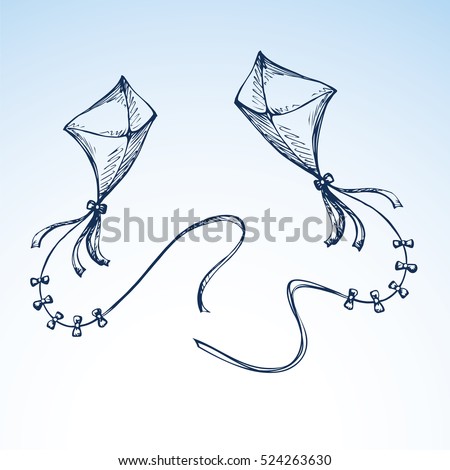 Cute kid tethered bow wing isolated on white backdrop. Freehand outline ink hand drawn picture sign sketchy in art retro scribble style pen on paper. Closeup view with space for text on heaven Cute kid tethered bow wing isolated on white backdrop. Freehand outline ink hand drawn picture sign sketchy in art retro scribble style pen on paper. Closeup view with space for text on heaven