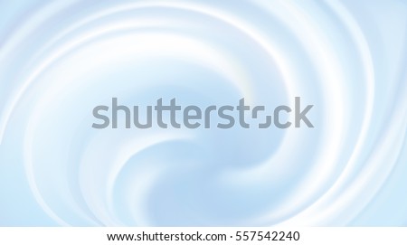 Rippled curvy light cyan fond. Volute fluid gentle azure color with space for text in soft shiny glowing white center Rippled curvy light cyan fond. Volute fluid gentle azure color with space for text in soft shiny glowing white center