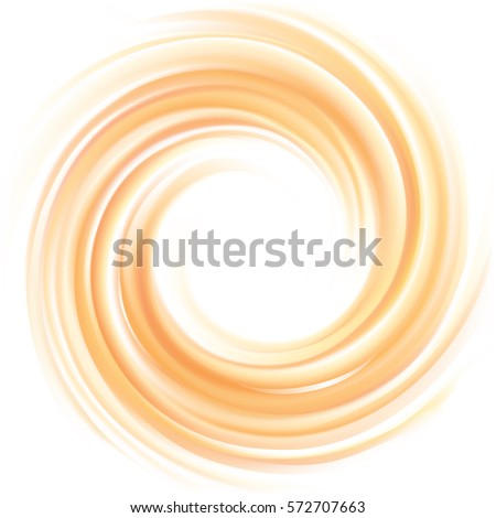 Vortex backdrop with space for text in glowing white center. Curvy fluid surface gentle terracotta color. Circle soft mix of pure fresh sweet carrot, melon, pumpkin, apricot dessert syrup Vortex backdrop with space for text in glowing white center. Curvy fluid surface gentle terracotta color. Circle soft mix of pure fresh sweet carrot, melon, pumpkin, apricot dessert syrup