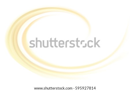 Tender light ecru color eddy flow fond. Closeup view with space for text in glowing center. Sweet yummy tasty volute beige milky choco rippled surface Tender light ecru color eddy flow fond. Closeup view with space for text in glowing center. Sweet yummy tasty volute beige milky choco rippled surface