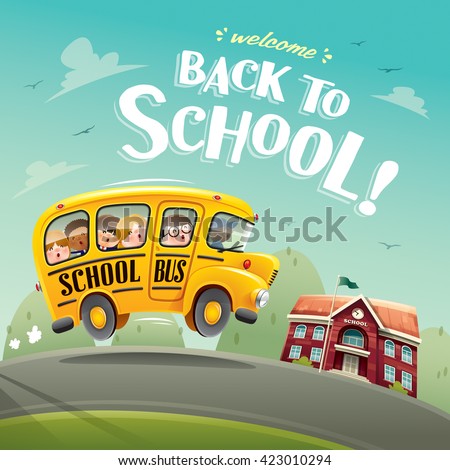 Back to School! - stock vector Back to School! - stock vector