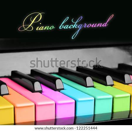 Diversity Concept Stock Photos, Images, & Pictures ... Rainbow Piano Backgrounds